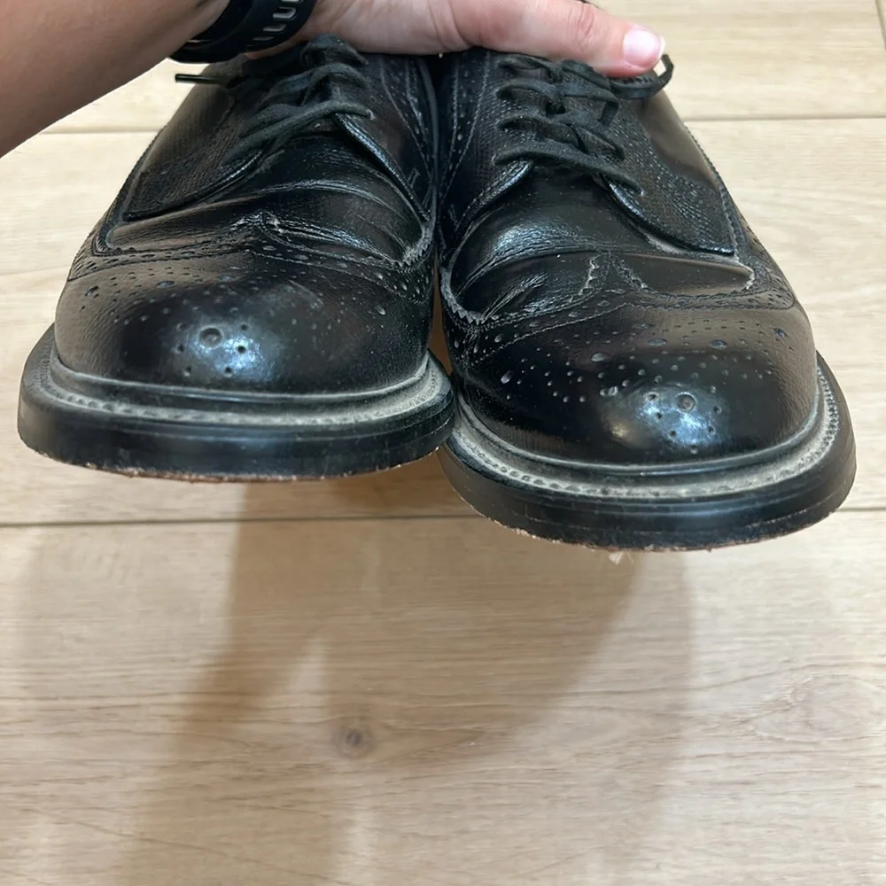 Vintage 70s Sears Men’s Wingtip Dress Shoes 9.5D